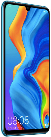 Huawei P30 Lite Dual Sim, Peacock Blue, 128 GB, Foarte bun