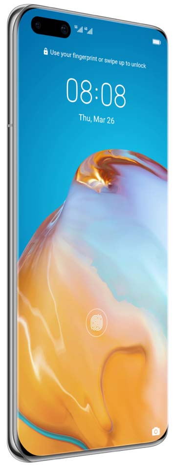 Huawei P40 Pro Dual Sim 256 GB Silver Frost Deblocat Bun flip.ro imagine noua 2022
