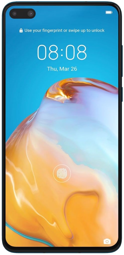 Telefon mobil Huawei P40, Deep Sea Blue, 128 GB,  Ca Nou