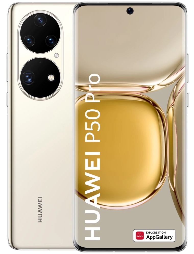 Huawei P50 Pro Dual Sim 256 GB Cocoa Gold Ca nou