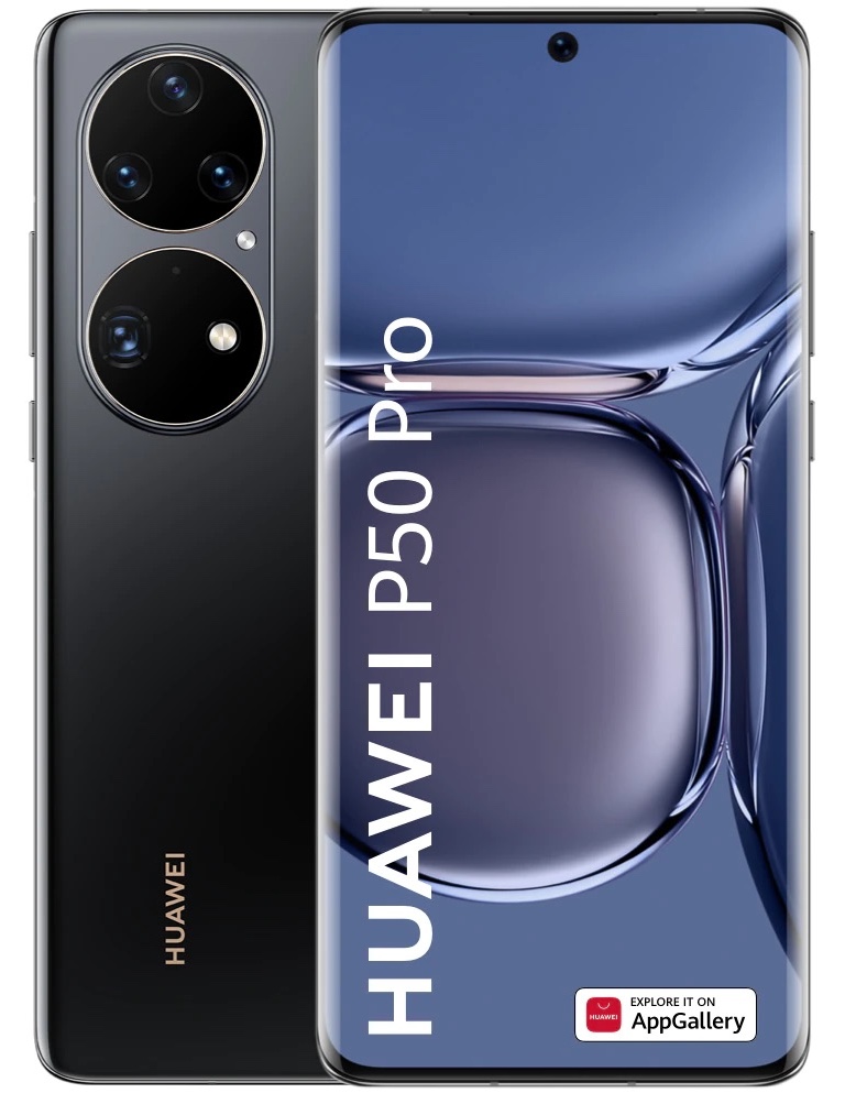 Huawei P50 Pro Dual Sim 256 GB Golden Black Bun