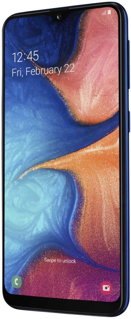Samsung Galaxy A20e, Blue, 32 GB, Excelent