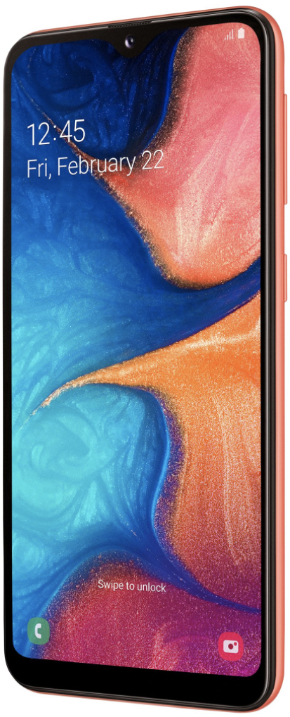 Samsung Galaxy A20e, Coral, 32 GB, Ca nou