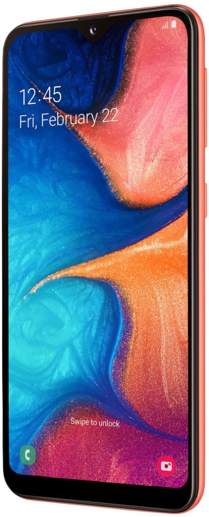 <span>Samsung</span> Galaxy A20e<span class="sep"> telefon mobil, </span> <span>Coral, 32 GB,  Bun</span>