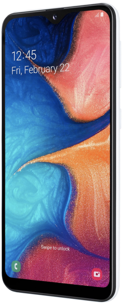 Samsung Galaxy A20e, White, 32 GB, Excelent