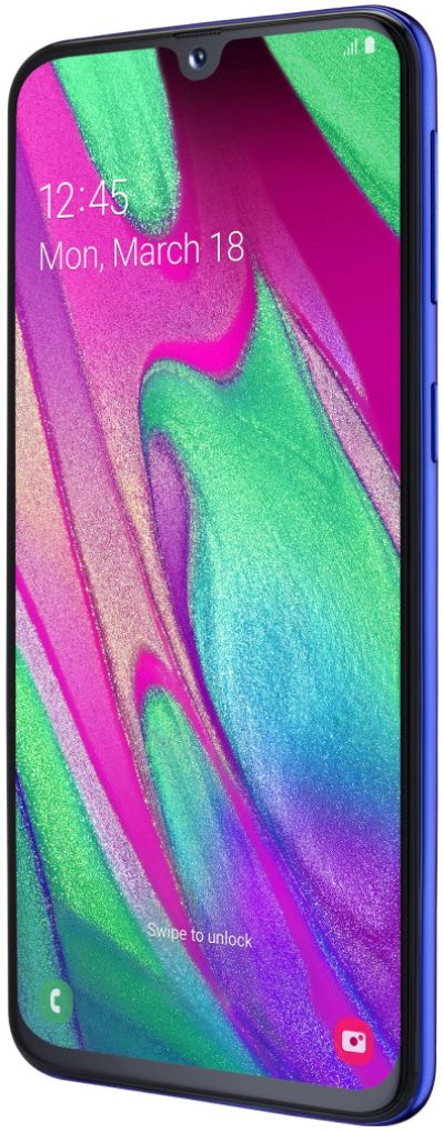 Telefon mobil Samsung Galaxy A40 Dual Sim, Blue, 64 GB,  Ca Nou