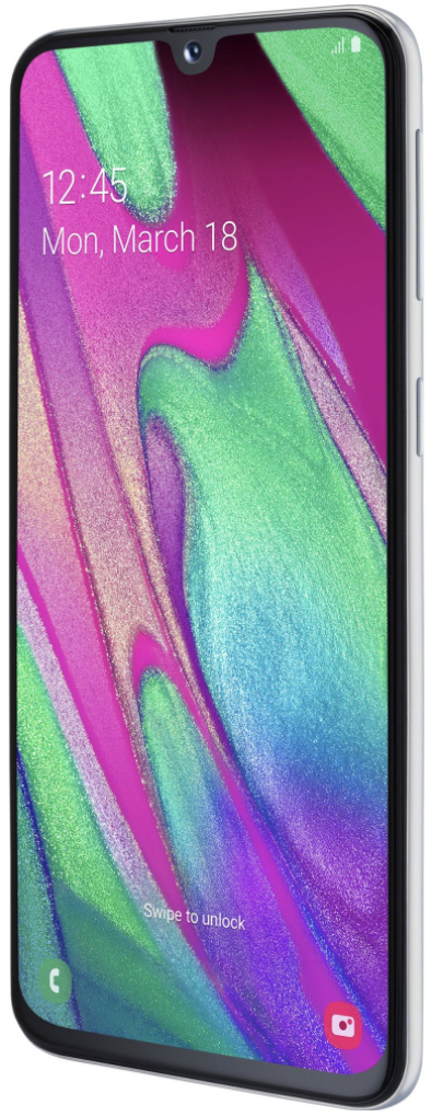 Samsung Galaxy A40 Dual Sim 64 GB White Foarte bun