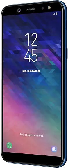 Мобилен телефон Samsung, Galaxy A6 (2018) Dual Sim, 32 GB, Blue,  Отлично