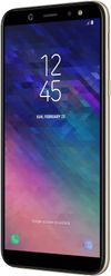 Telefon mobil Samsung Galaxy A6 (2018) Dual Sim, Gold, 32 GB,  Bun