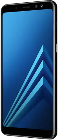 Samsung Galaxy A8 (2018) Dual Sim 32 GB Black Deblocat Excelent imagine noua