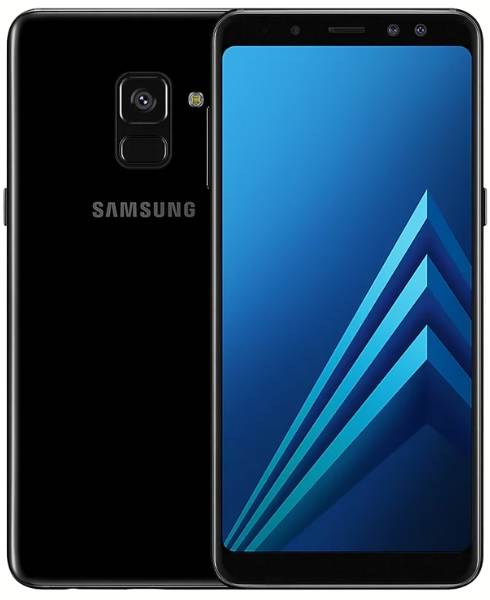 Samsung, Galaxy A8 (2018) Dual Sim, 32 GB, Black Image