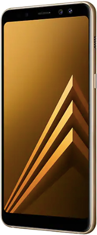 Samsung Galaxy A8 (2018) Dual Sim 32 GB Gold Deblocat Foarte Bun flip.ro imagine noua 2022