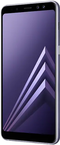 Samsung Galaxy A8 (2018) Dual Sim, Orchid Gray, 32 GB, Bun