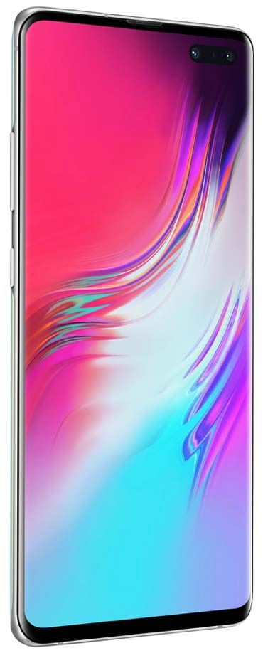 Telefon mobil Samsung Galaxy S10 5G Dual Sim, Silver, 256 GB,  Ca Nou