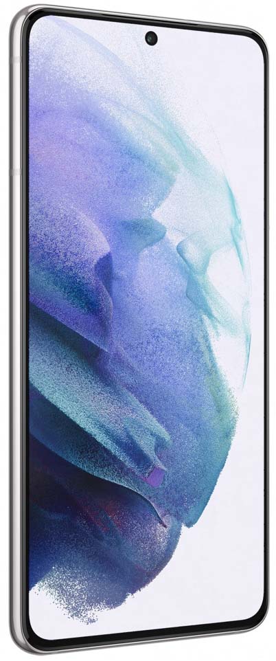 Samsung Galaxy S21 5G Dual Sim, White, 128 GB, Excelent