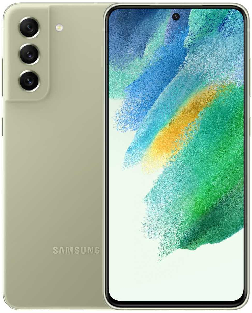 Samsung Galaxy S21 FE 5G Dual Sim, Olive, 128 GB, Bun