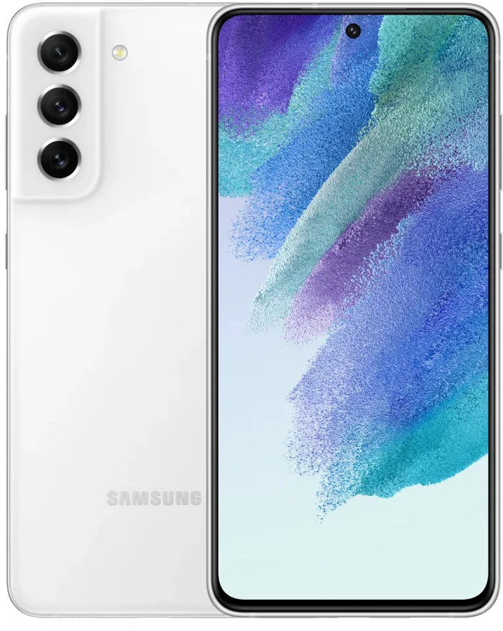 Samsung Galaxy S21 FE 5G Dual Sim, White, 128 GB, Excelent
