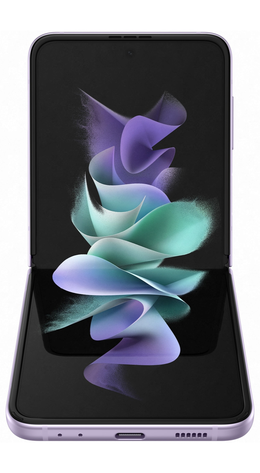 Samsung Galaxy Z Flip3 5G 128 GB Lavender Foarte bun
