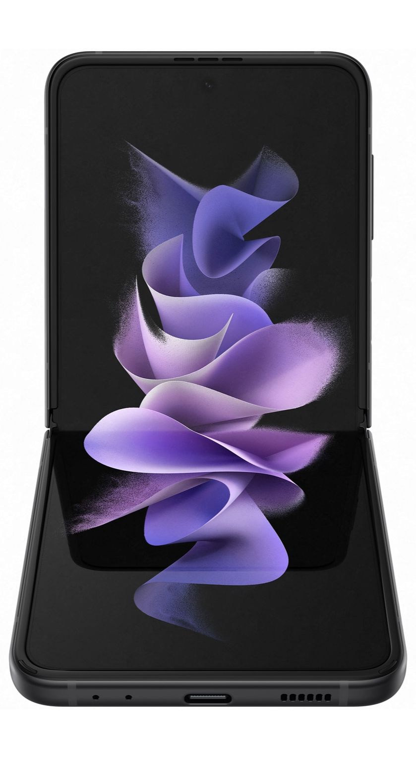 Telefon mobil Samsung Galaxy Z Flip3 5G, Phantom Black, 256 GB,  Bun