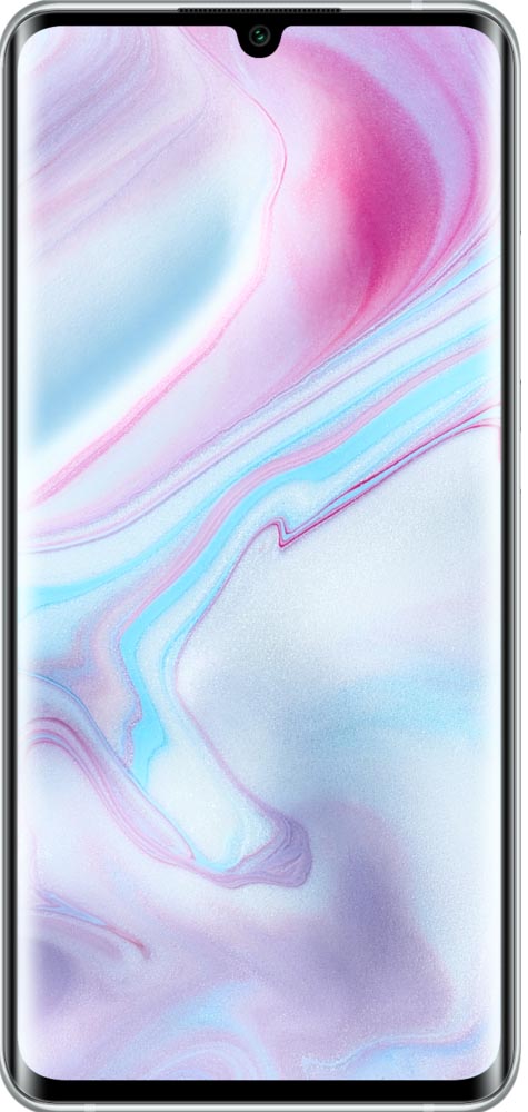 Xiaomi Mi Note 10, Glacier White, 128 GB, Bun