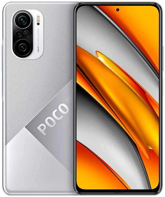 Мобилен телефон Xiaomi, Poco F3 5G, 128 GB, Moonlight Silver,  Отлично