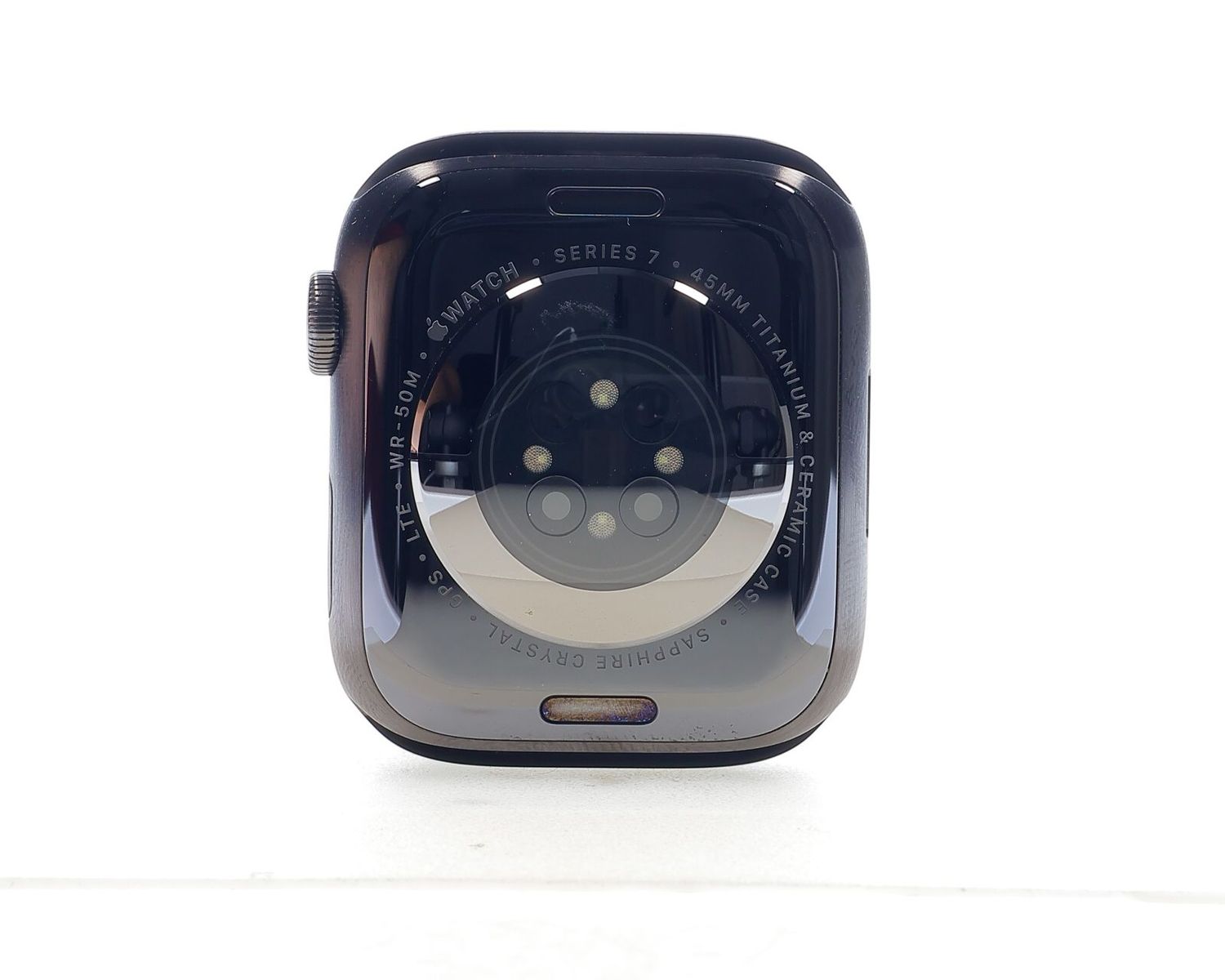 Apple Watch Series 7 2021, GPS + Cellular, Titanium 45mm Space Black - Σαν καινούργιο