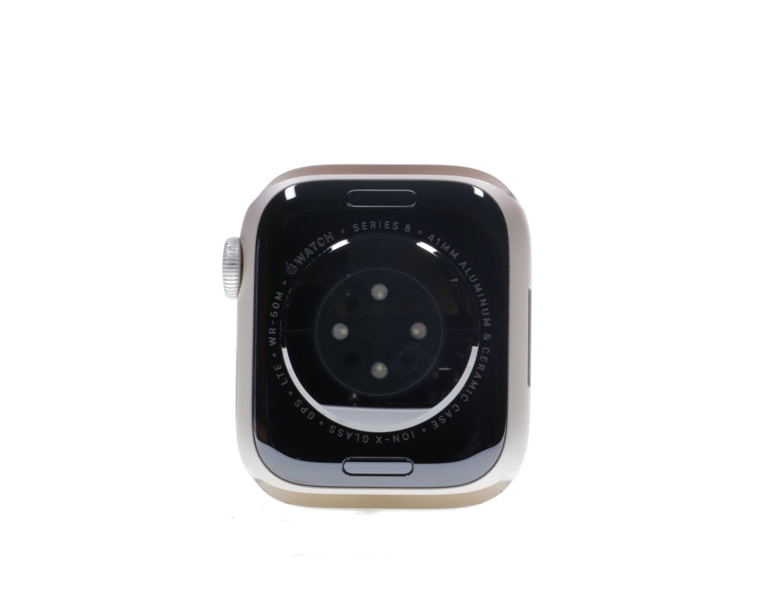Apple Watch Series 8 2022, GPS + Cellular, Aluminium 41mm Starlight - Újszerű