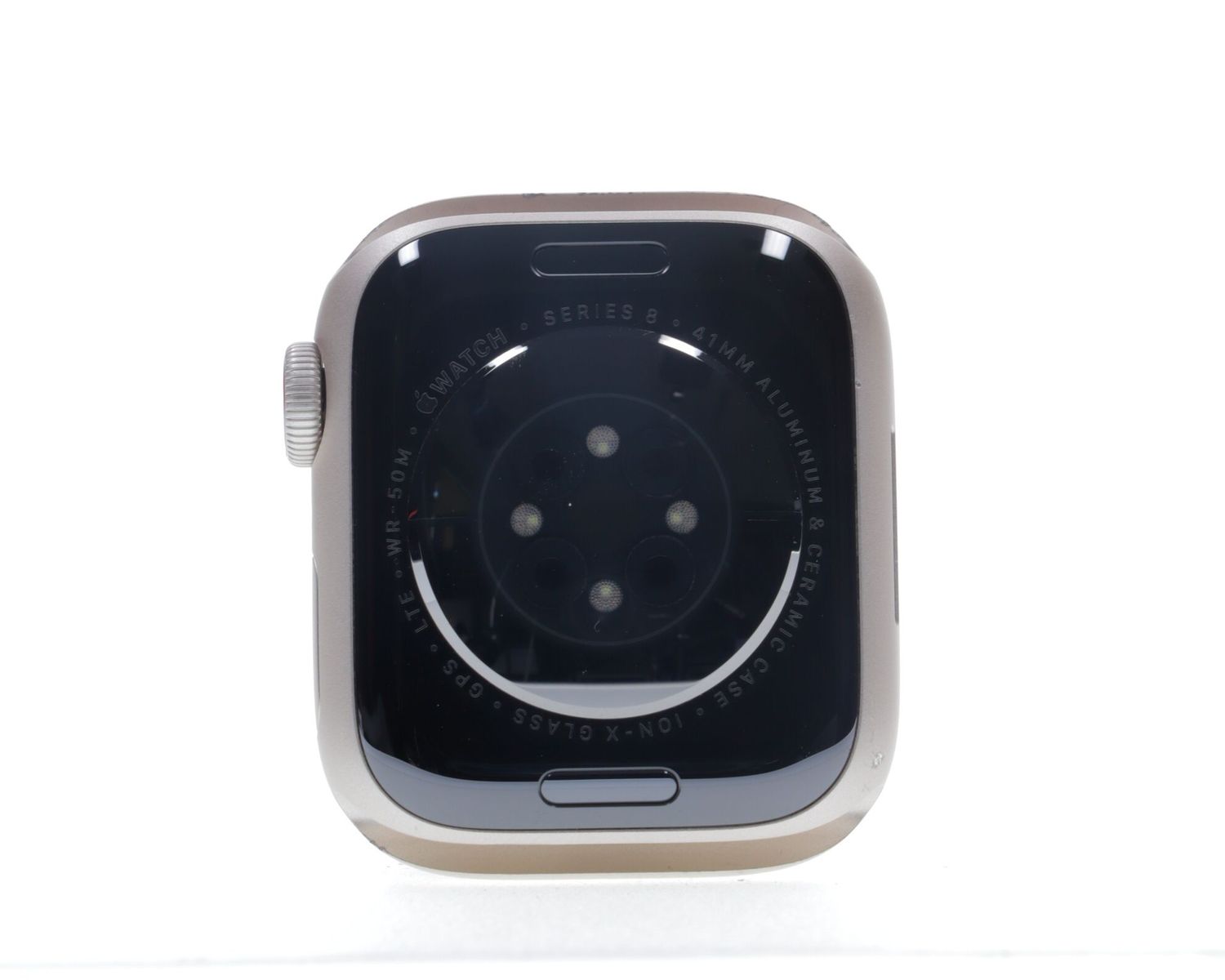 Apple Watch Series 8 2022, GPS + Cellular, Aluminium 41mm Starlight - Kiváló