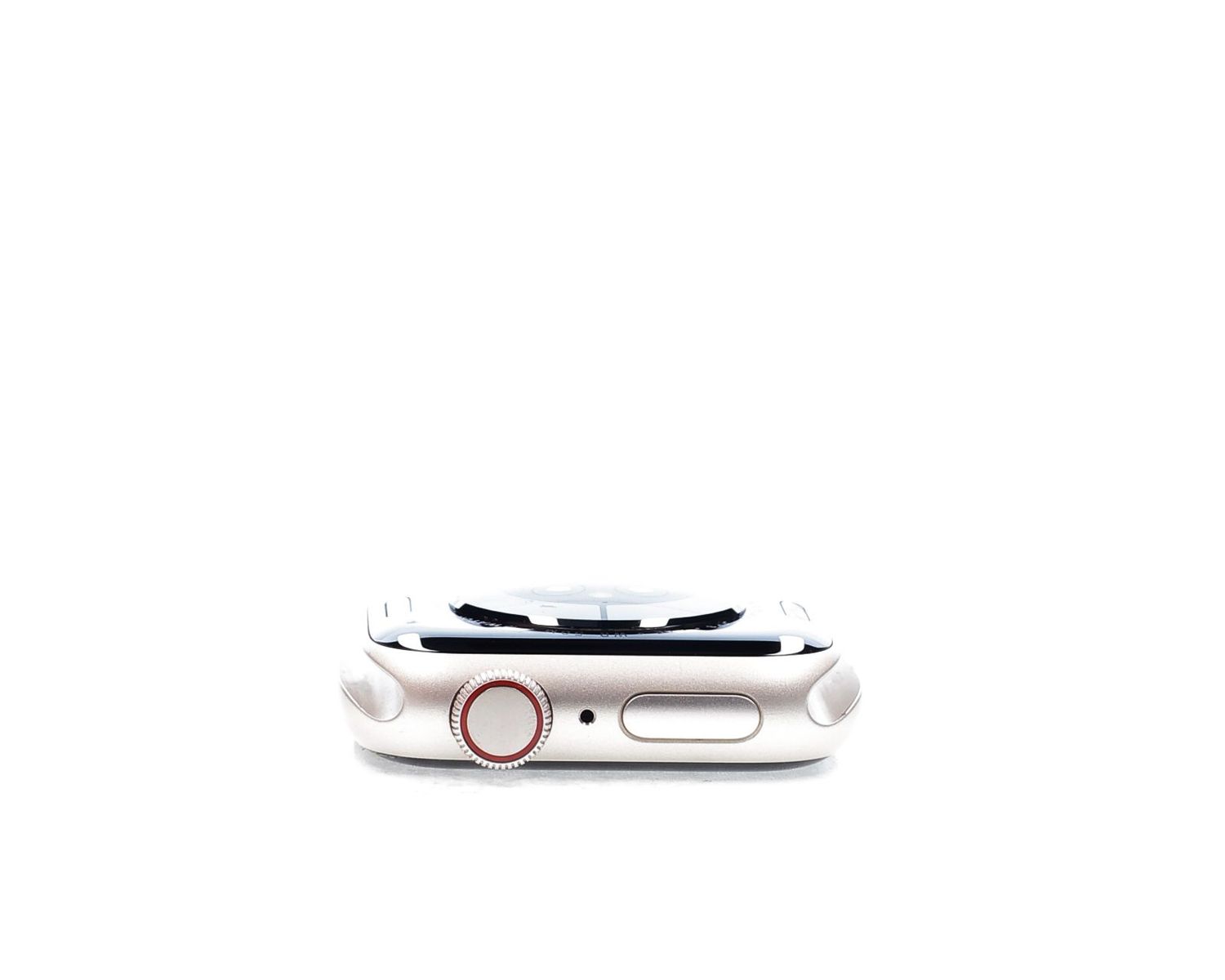 Apple Watch Series 7 2021, GPS + Cellular, Aluminium 41mm Starlight - Újszerű