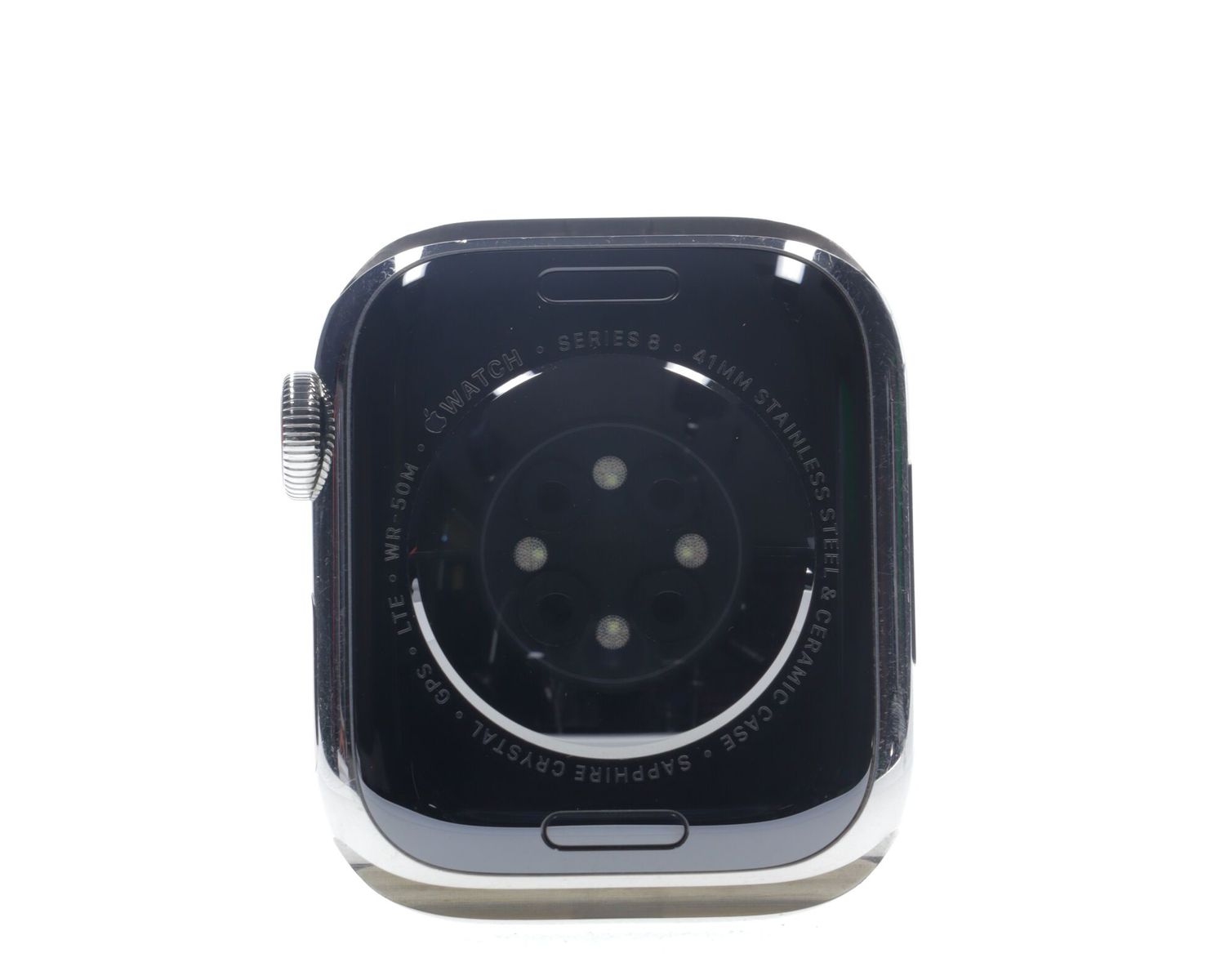 Apple Watch Series 8 2022, GPS + Cellular, Stainless Steel 41mm Silver - Excelent