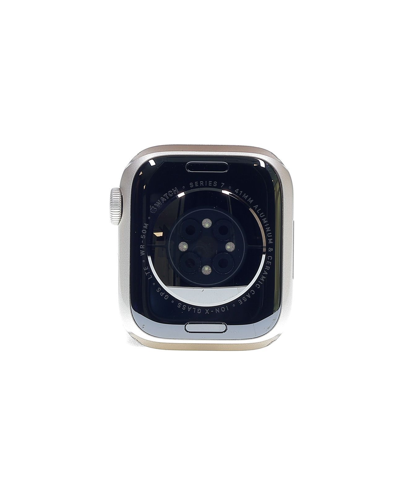 Apple Watch Series 7 2021, GPS + Cellular, Aluminium 41mm Starlight - Excelent