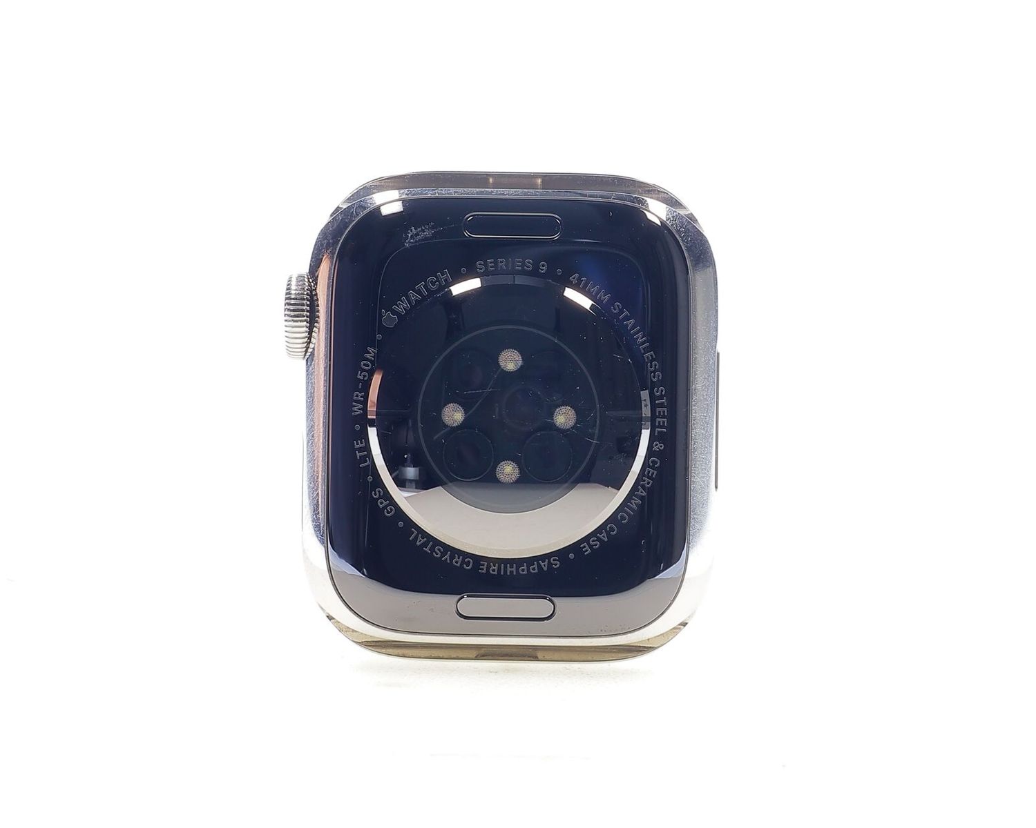 Apple Watch Series 9 2023, GPS + Cellular, Stainless Steel 41mm Silver - Kiváló