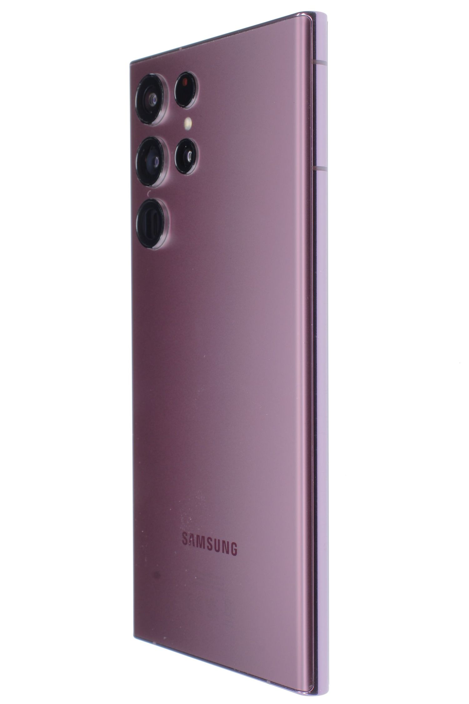Samsung Galaxy S22 Ultra 5G Dual Sim 128 GB Burgundy - Újszerű