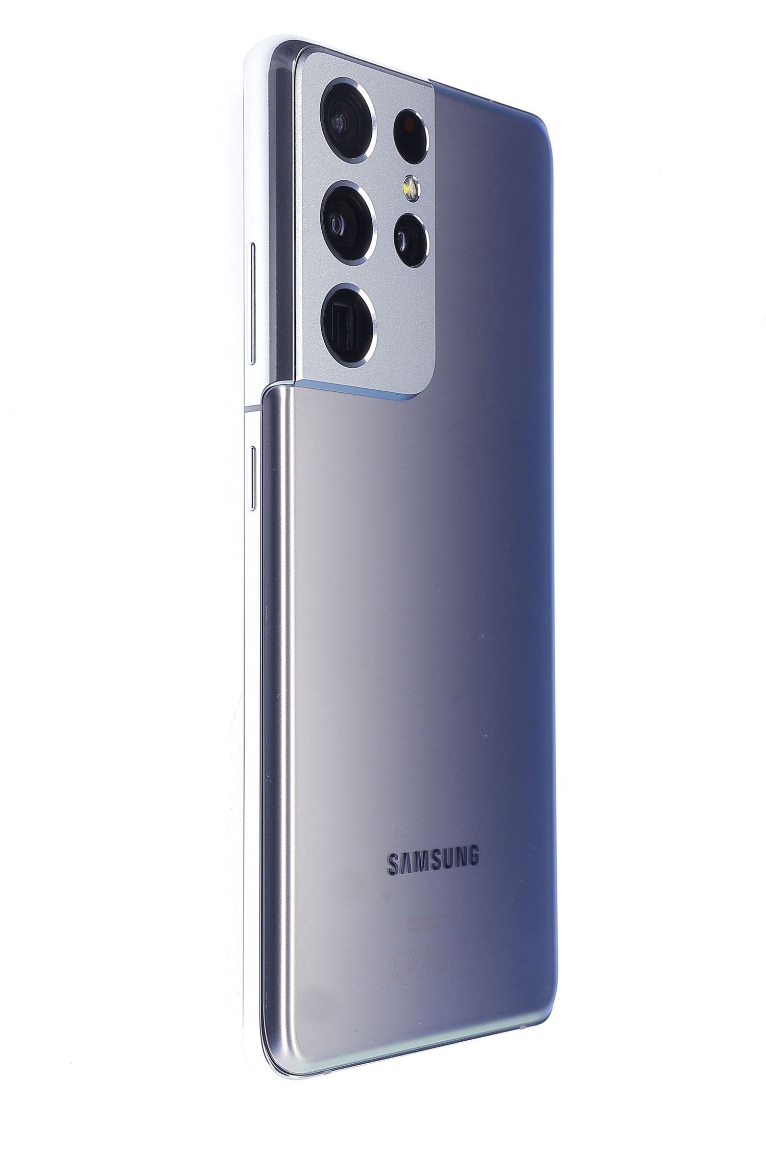 Samsung Galaxy S21 Ultra 5G Dual Sim 512 GB Silver - Újszerű