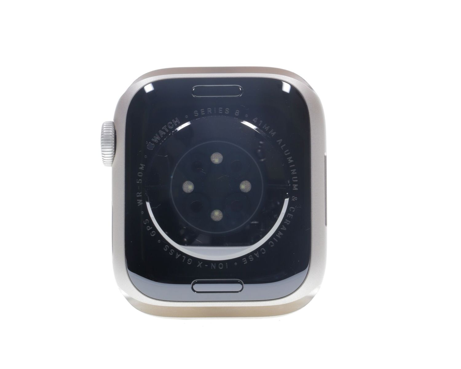 Apple Watch Series 8 2022, GPS, Aluminium 41mm Starlight - Foarte bun