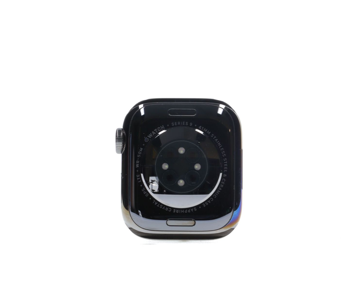 Apple Watch Series 9 2023, GPS + Cellular, Stainless Steel 41mm Graphite - Като нов