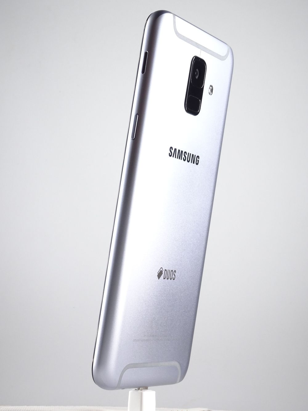 Мобилен телефон Samsung, Galaxy A6 (2018) Dual Sim, 32 GB, Lavender,  Като нов