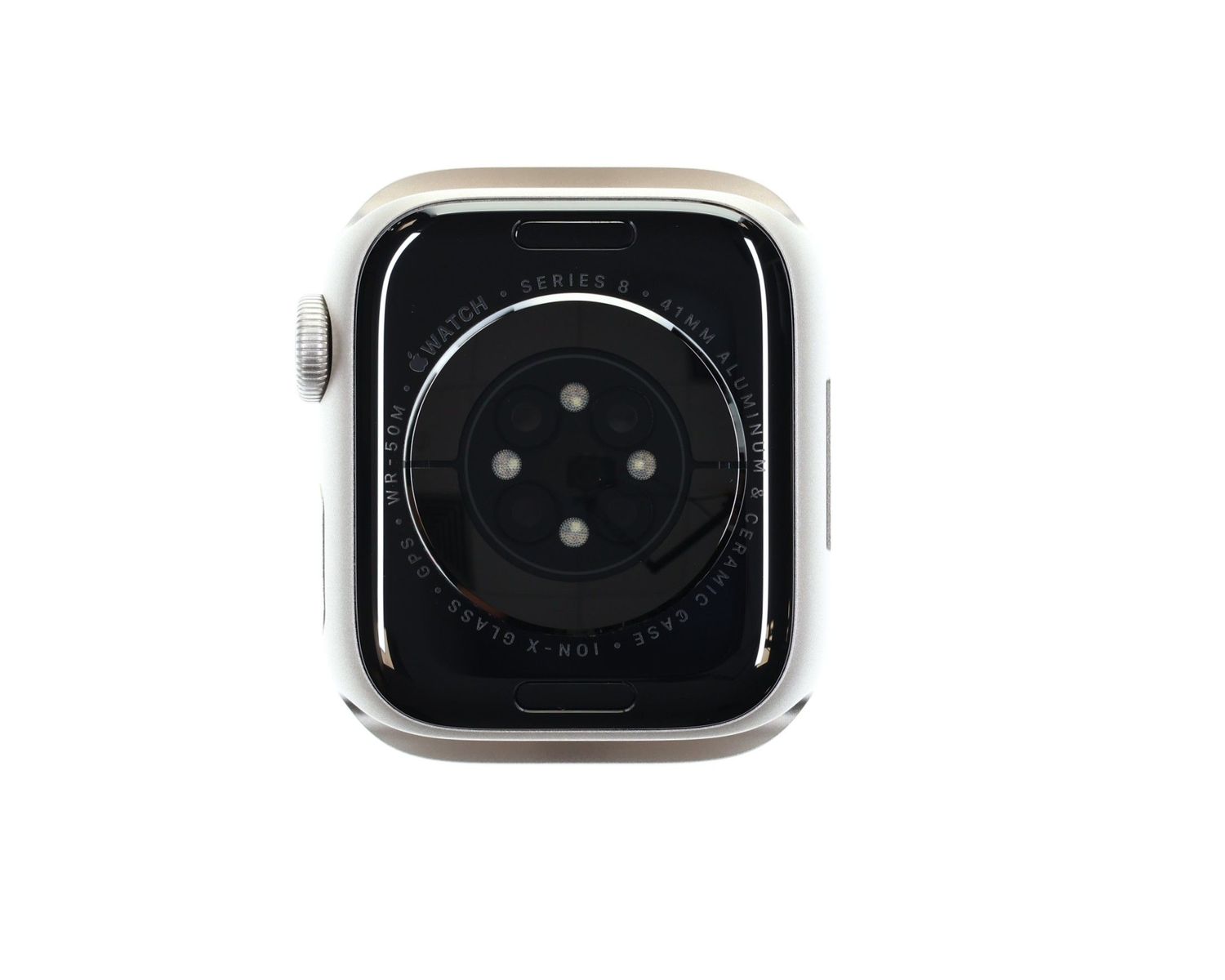 Apple Watch Series 8 2022, GPS, Aluminium 41mm Starlight - Újszerű
