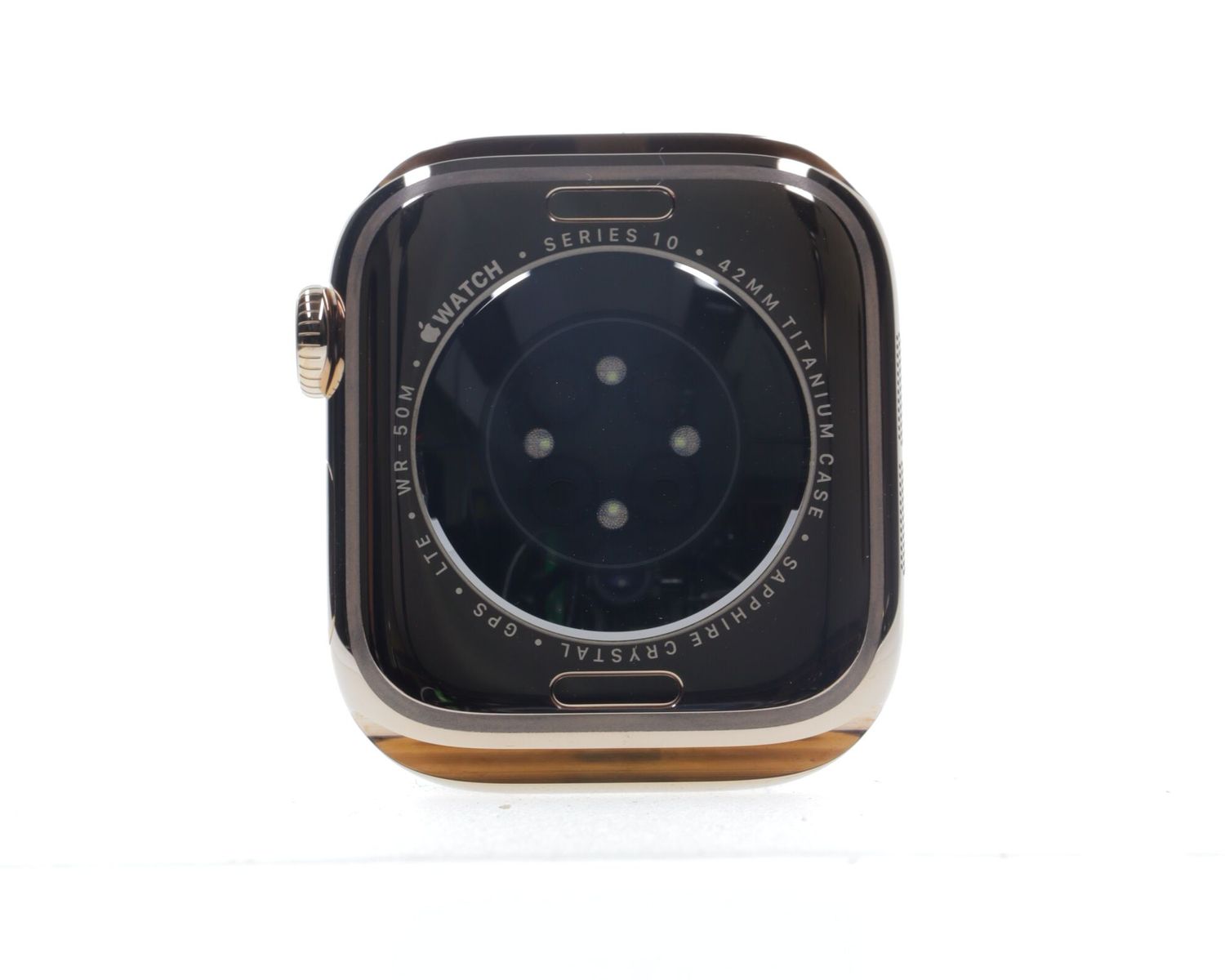 Apple Watch Series 10 2024, GPS + Cellular, Titanium 42mm Gold - Újszerű