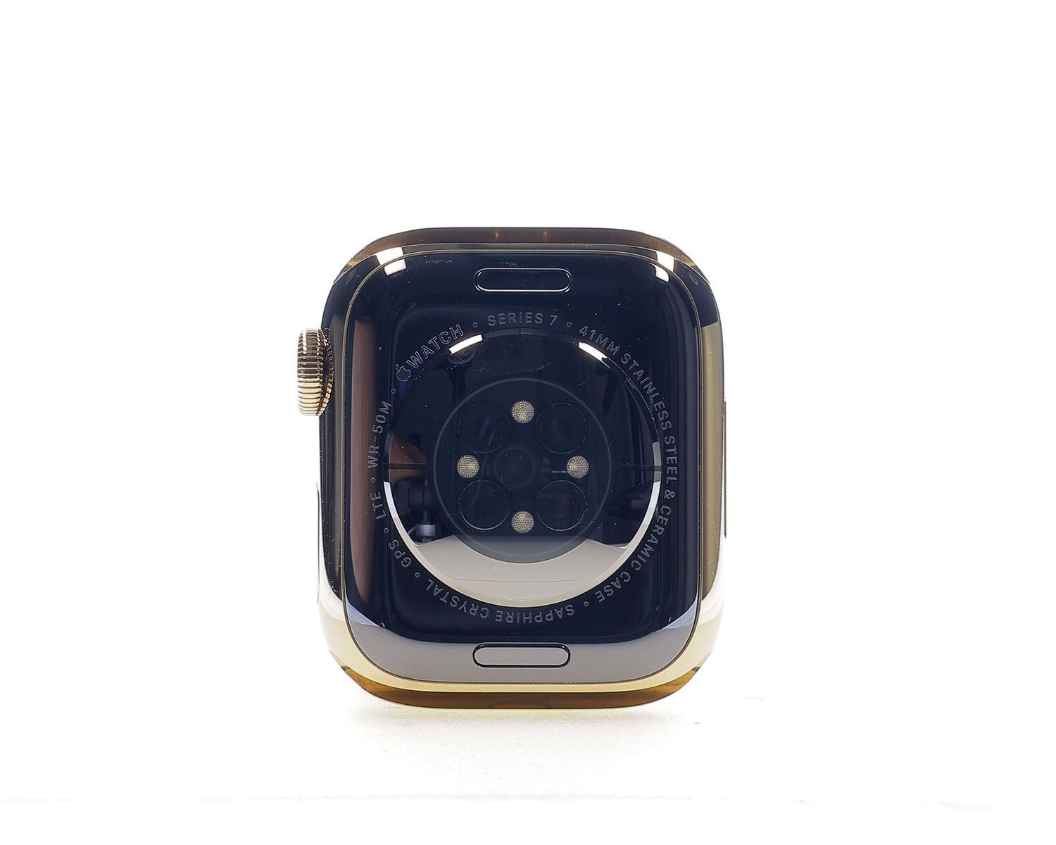 Apple Watch Series 7 2021, GPS + Cellular, Stainless Steel 41mm Gold - Ca nou
