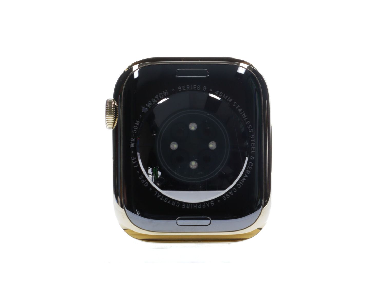 Apple Watch Series 9 2023, GPS + Cellular, Stainless Steel 45mm Gold - Újszerű