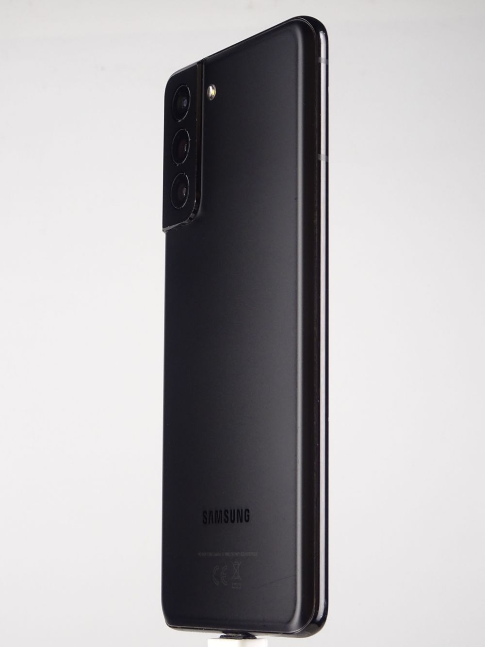 Мобилен телефон Samsung, Galaxy S21 Plus 5G Dual Sim, 128 GB, Black,  Добро