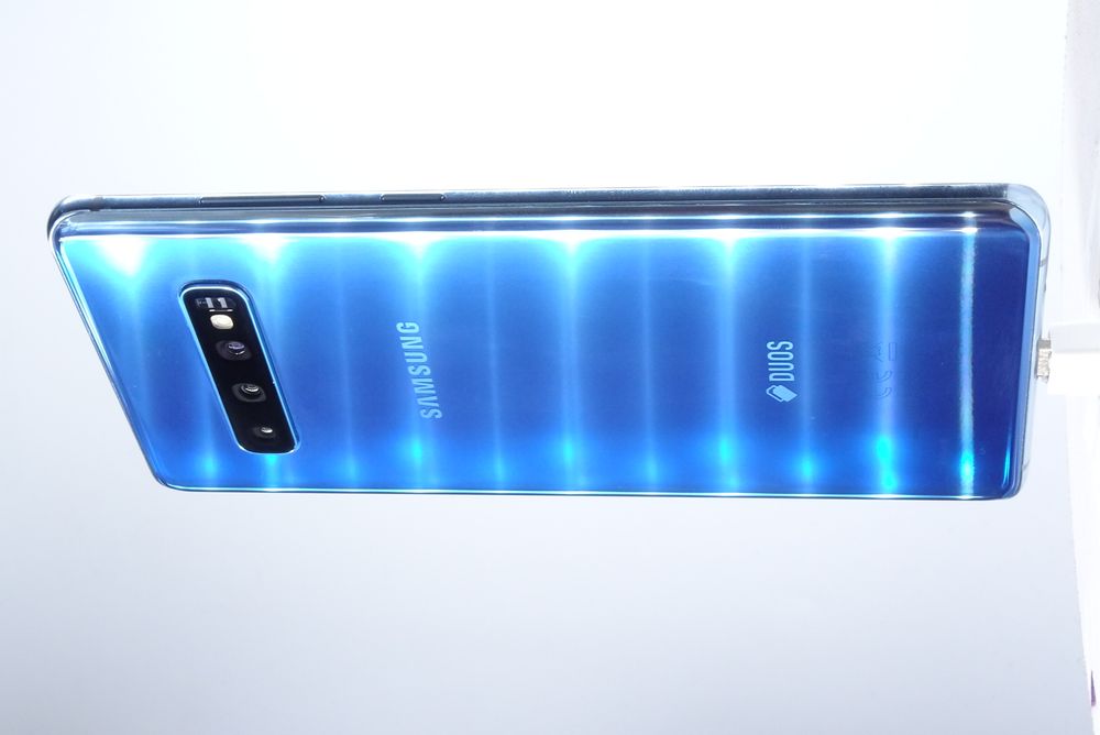 Мобилен телефон Samsung, Galaxy S10 Plus Dual Sim, 128 GB, Prism Blue,  Като нов