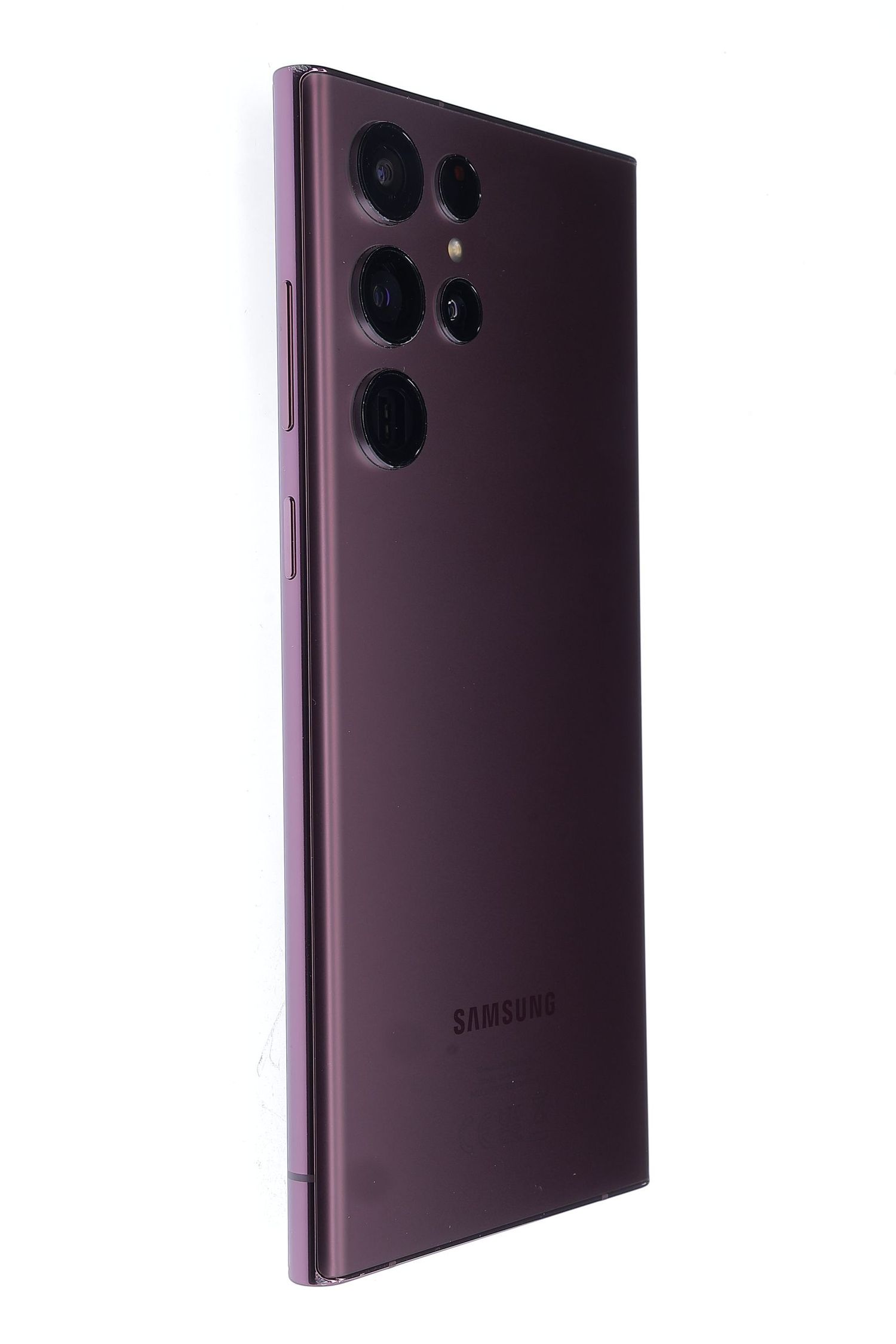 Samsung Galaxy S22 Ultra 5G Dual Sim 128 GB Burgundy - Kiváló