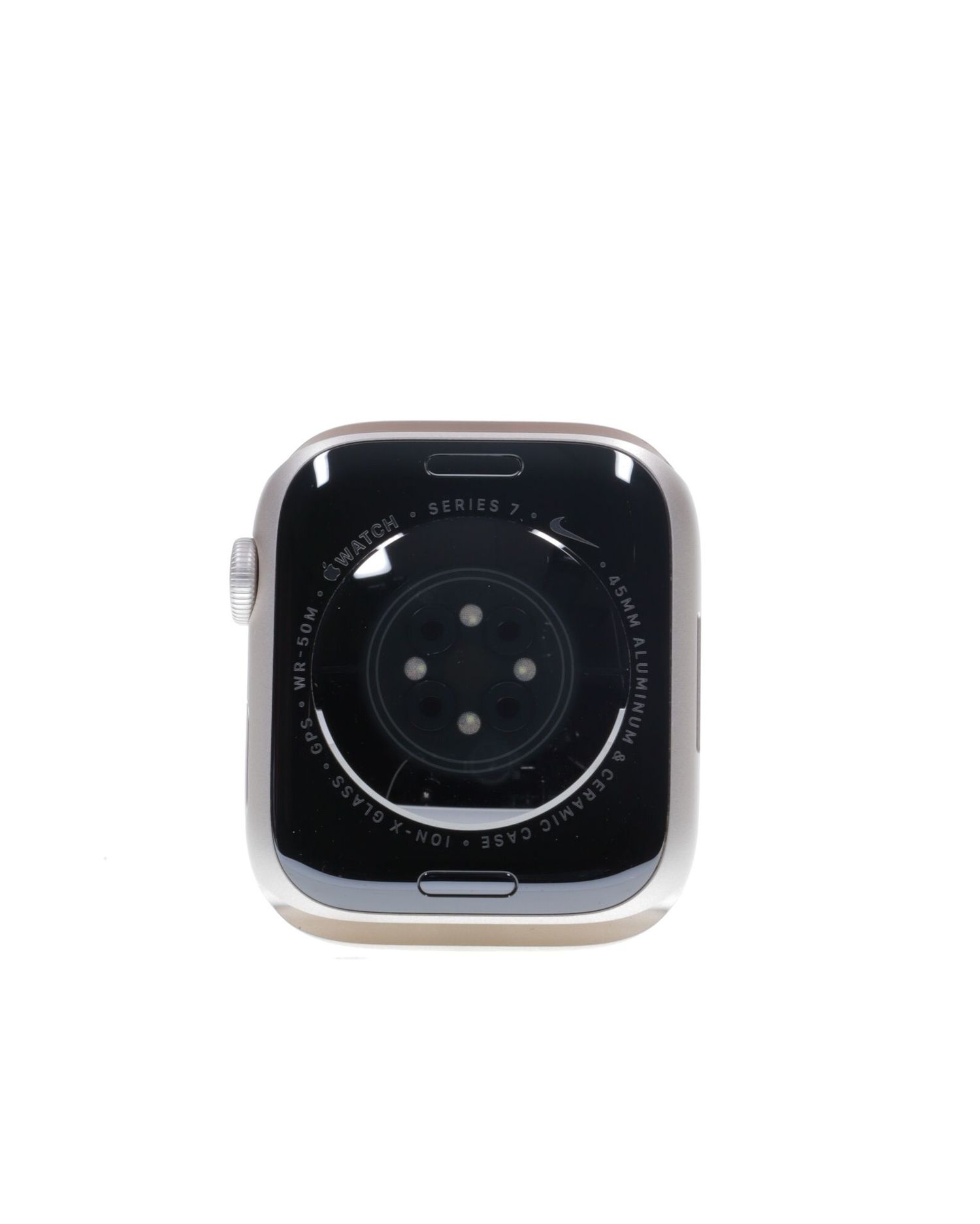 Apple Watch Series 7 2021, GPS, Aluminium 45mm Starlight - Като нов