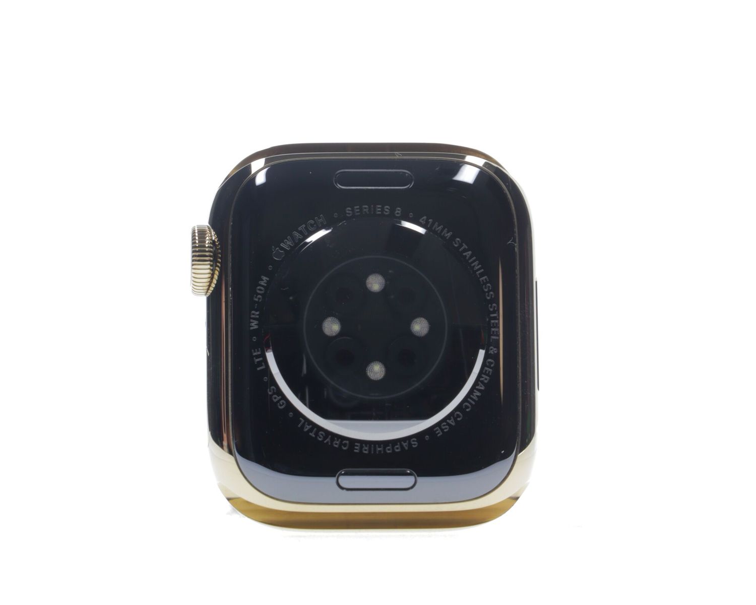 Apple Watch Series 8 2022, GPS + Cellular, Stainless Steel 41mm Gold - Σαν καινούργιο