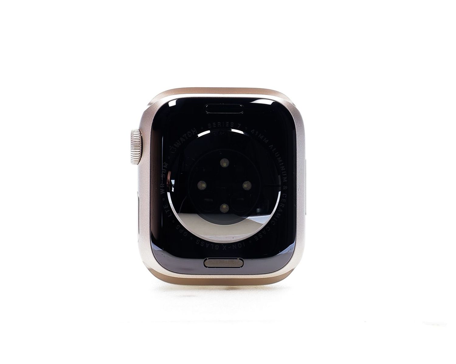 Apple Watch Series 7 2021, GPS + Cellular, Aluminium 41mm Starlight - Като нов