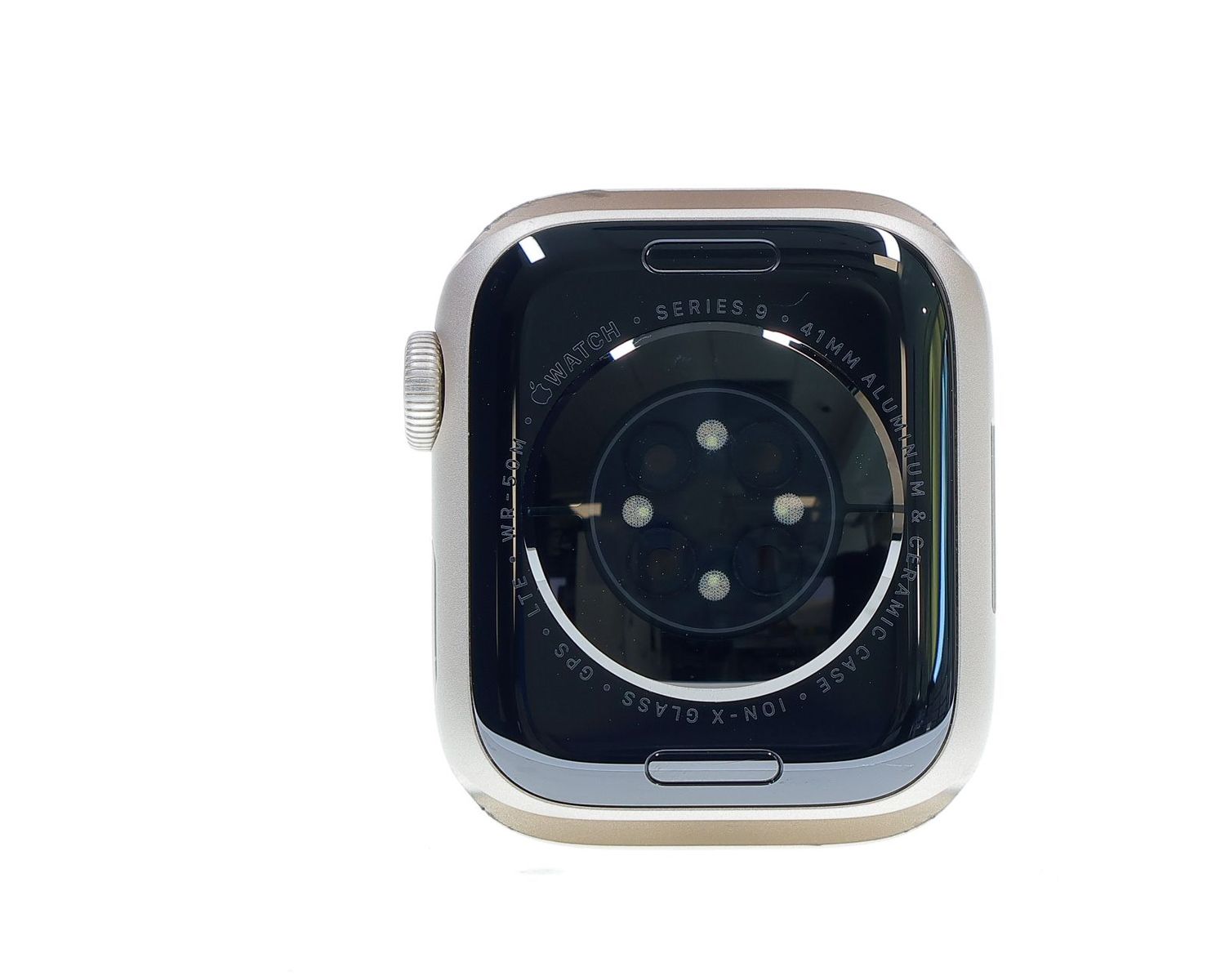 Apple Watch Series 9 2023, GPS + Cellular, Aluminium 41mm Starlight - Πολύ καλό