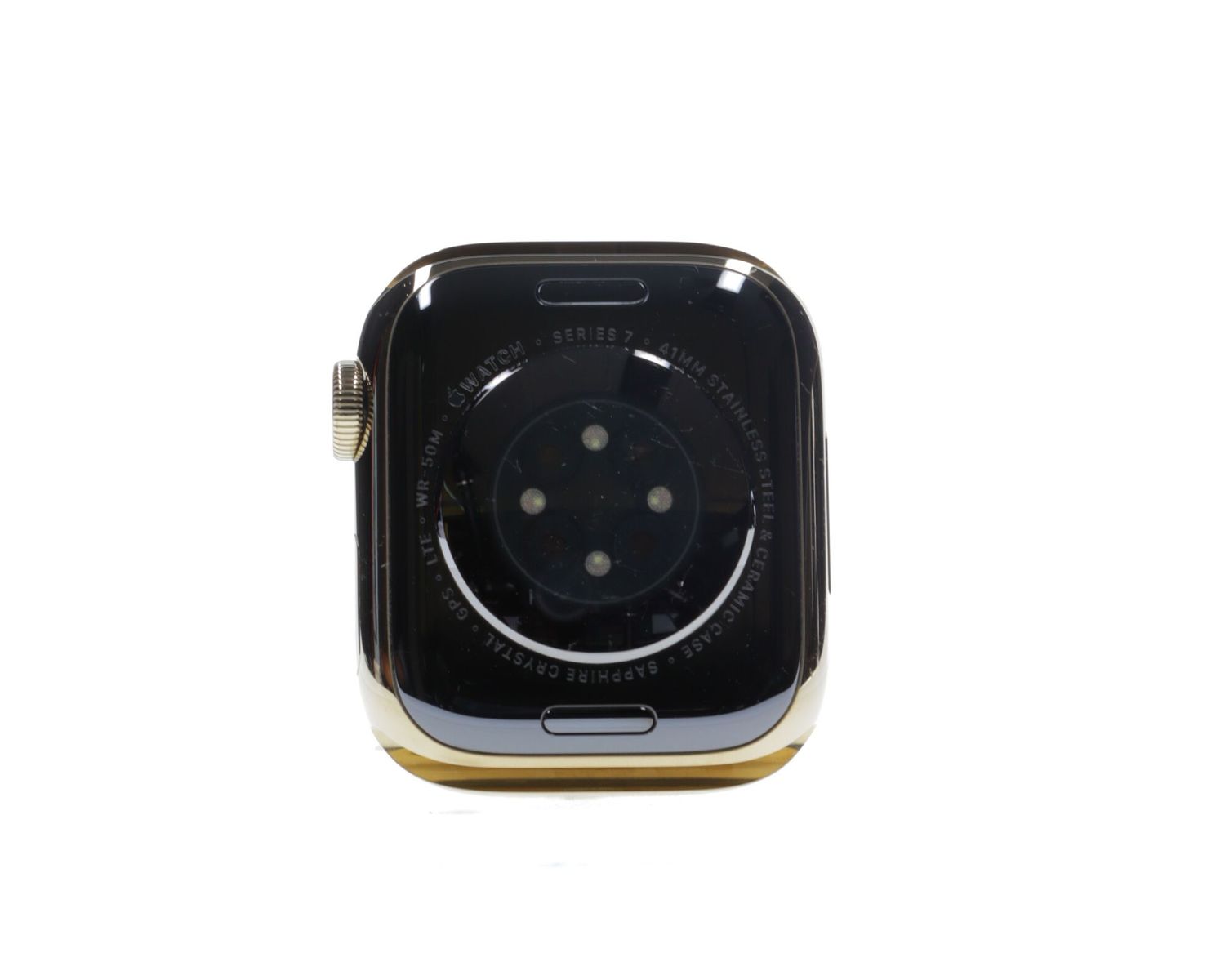 Apple Watch Series 7 2021, GPS + Cellular, Stainless Steel 41mm Gold - Εξαιρετικό