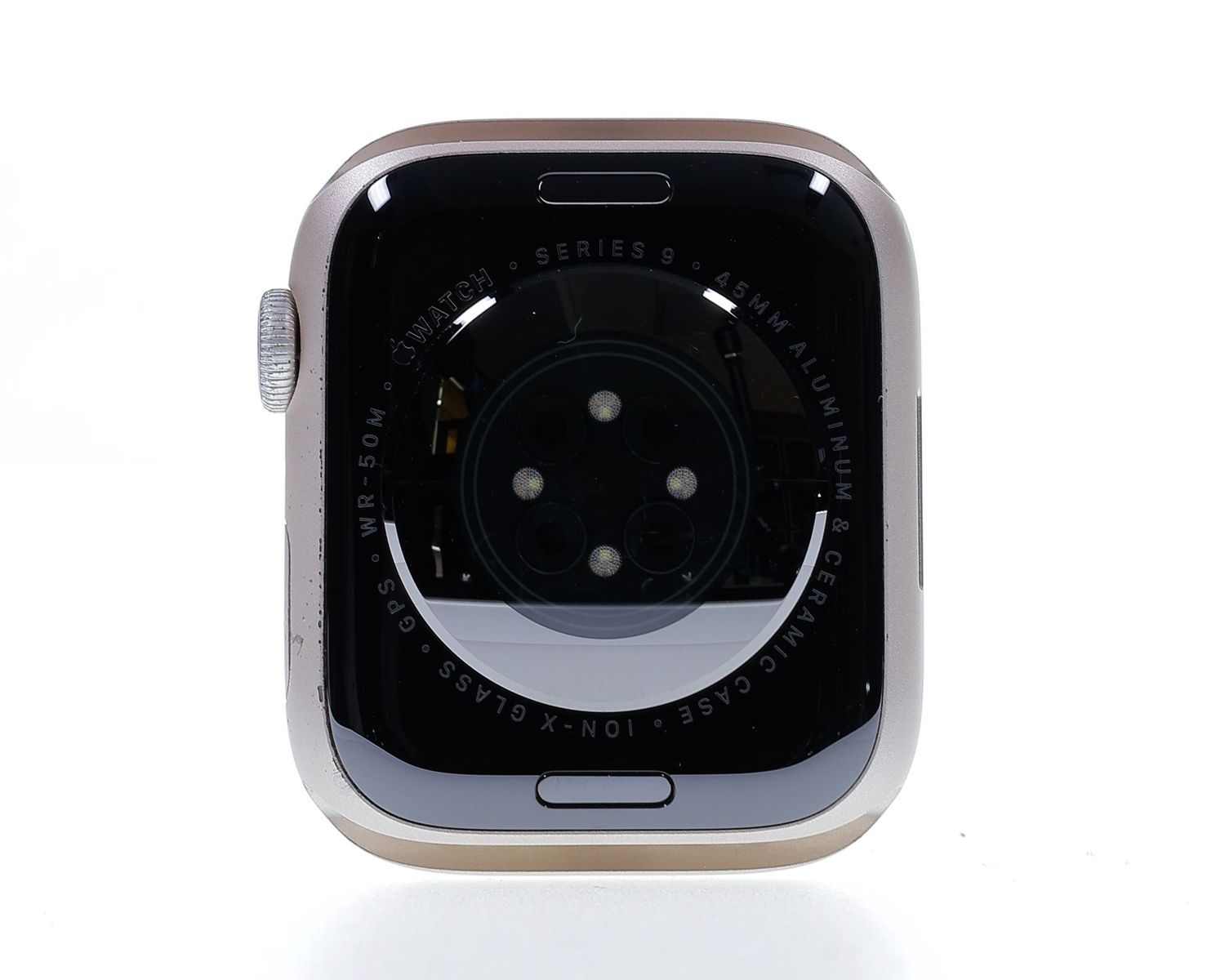 Apple Watch Series 9 2023, GPS, Aluminium 45mm Starlight - Πολύ καλό